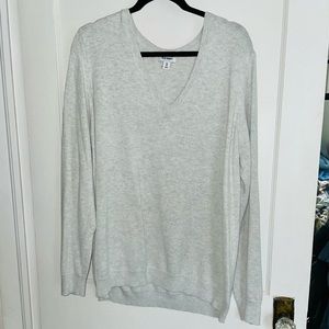SOFT BASIC GREY SWEATER